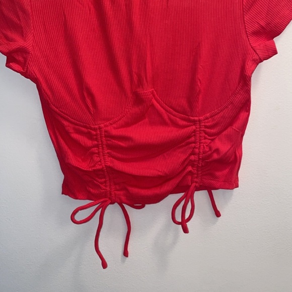 New Princess Polly Red Stormi Top - Picture 8 of 13